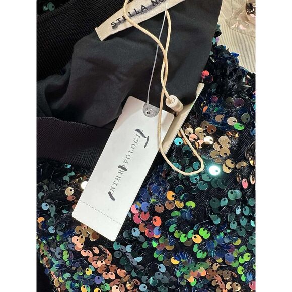 NWT Anthropologie Stella Nova Sequin Top Size 2 - Picture 8 of 11